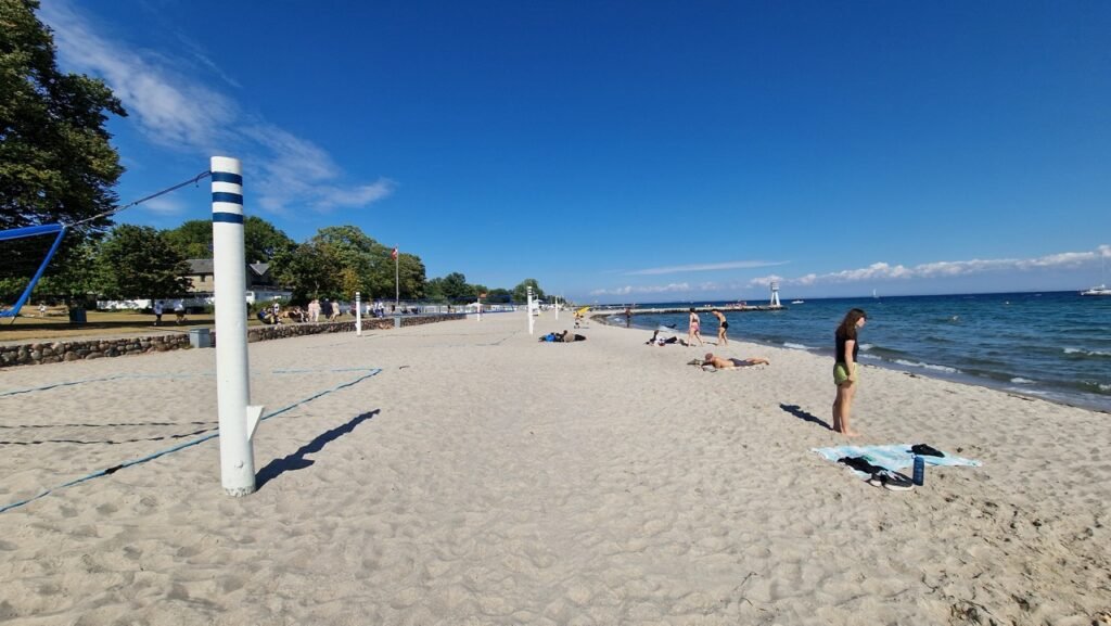 Klampenborg sandy beach
